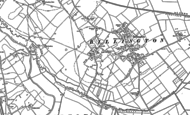 Old Map of Little Billington, 1900