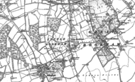 Old Map of Little Bookham, 1894 - 1895