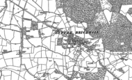 Old Map of Little Brickhill, 1900