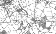 Old Map of Little Chishill, 1896 - 1948
