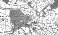 Old Map of Little Corby, 1899