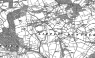 Old Map of Little Dewchurch, 1886 - 1887