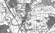 Old Map of Little Eaton, 1881 - 1882