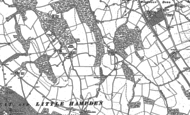 Old Map of Little Hampden, 1897