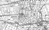 Old Map of Little Hucklow, 1880 - 1897