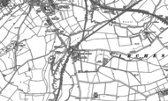 Old Map of Little Irchester, 1885