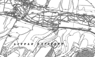 Old Map of Little Langford, 1899