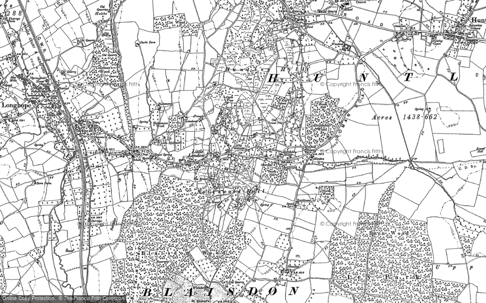Old Map of Little London, 1879 - 1901 in 1879