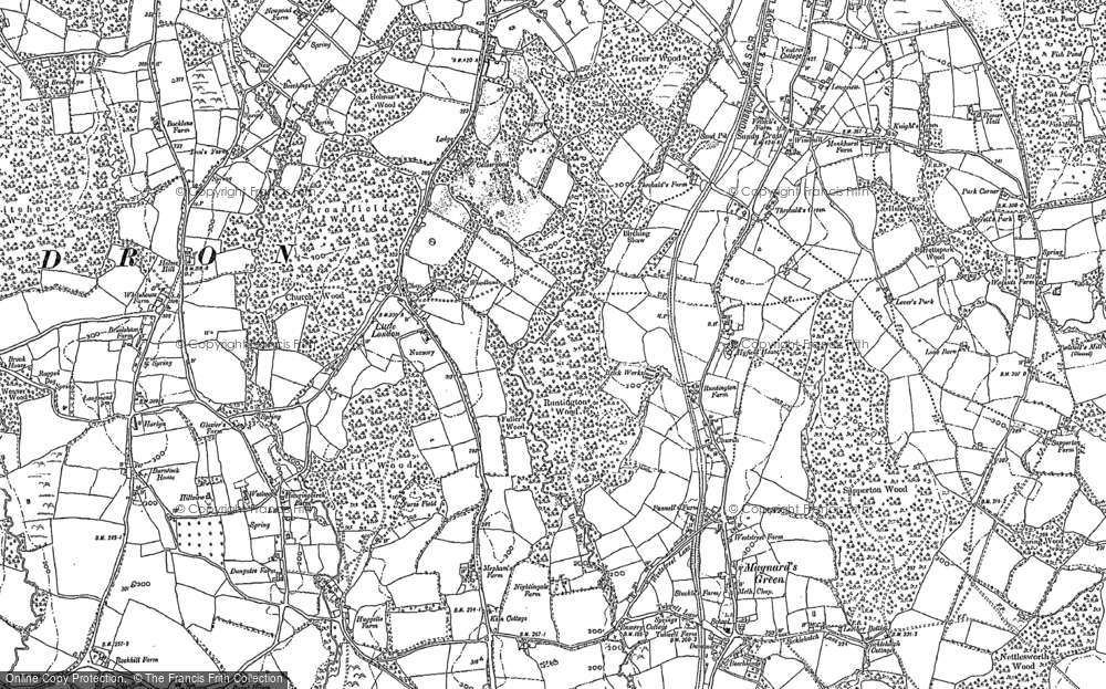 Old Map of Little London, 1897 - 1898 in 1897