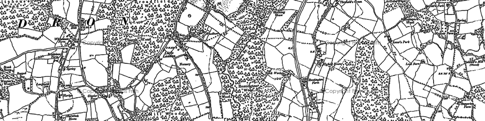 Old map of Little London in 1897