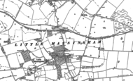 Old Map of Little Massingham, 1884 - 1885
