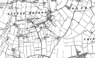 Old Map of Little Melton, 1881 - 1905