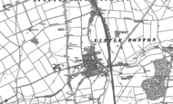 Old Map of Little Ponton, 1885 - 1903