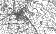 Old Map of Little Poulton, 1891