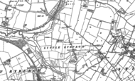 Old Map of Little Ryburgh, 1885