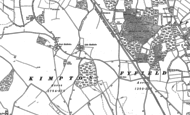 Old Map of Little Shoddesden, 1894 - 1909