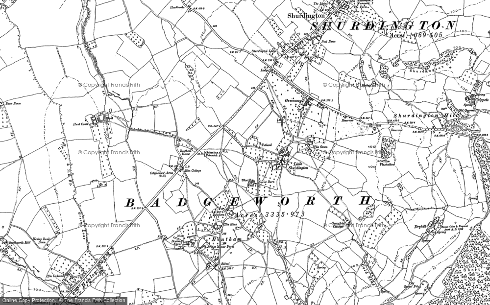 Little Shurdington, 1883 - 1884