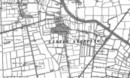 Old Map of Little Steeping, 1887