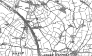 Old Map of Little Stoke, 1880
