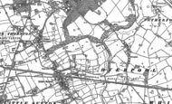 Old Map of Little Sutton, 1897