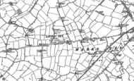 Old Map of Little Tey, 1896