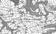 Old Map of Little Torrington, 1884 - 1886