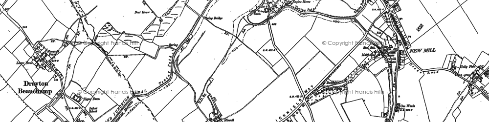 Old map of Little Tring in 1896