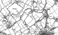 Old Map of Little Tring, 1898