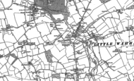 Old Map of Little Waltham, 1895
