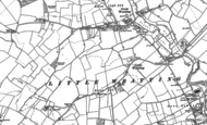Old Map of Little Wratting, 1902