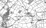 Old Map of Little Yeldham, 1896