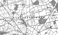 Old Map of Littleton Drew, 1899 - 1919