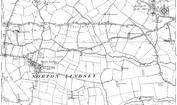 Old Map of Littleworth, 1885 - 1886