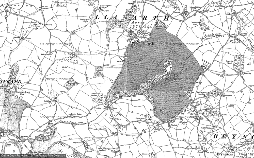 Llanarth, 1899 - 1900