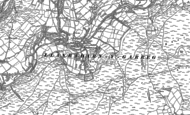 Old Map of Llanbadarn-y-garreg, 1902