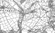 Old Map of Llanbethery, 1897 - 1914