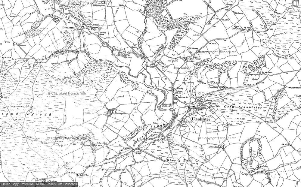 Llanbister, 1888