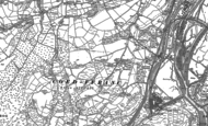 Old Map of Llandarcy, 1897