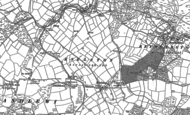 Old Map of Llanddewi, 1896