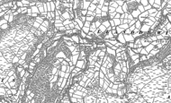 Old Map of Llanddewi'r Cwm, 1903