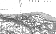 Old Map of Llanddulas, 1911