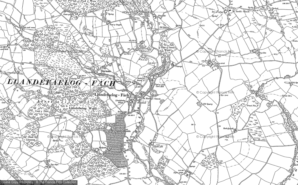 Llandefaelog, 1886 - 1887