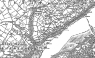 Old Map of Llandegfan, 1899