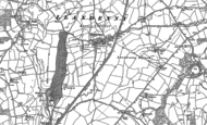 Old Map of Llandenny, 1899 - 1900