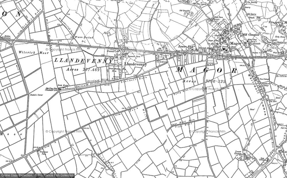 Llandevenny, 1900