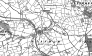 Old Map of Llandow, 1897
