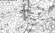 Old Map of Llandre, 1904
