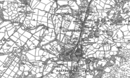 Old Map of Llandrindod Wells, 1887