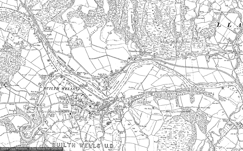 Llanelwedd, 1887 - 1903