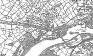 Old Map of Llanfair Pwllgwyngyll, 1899